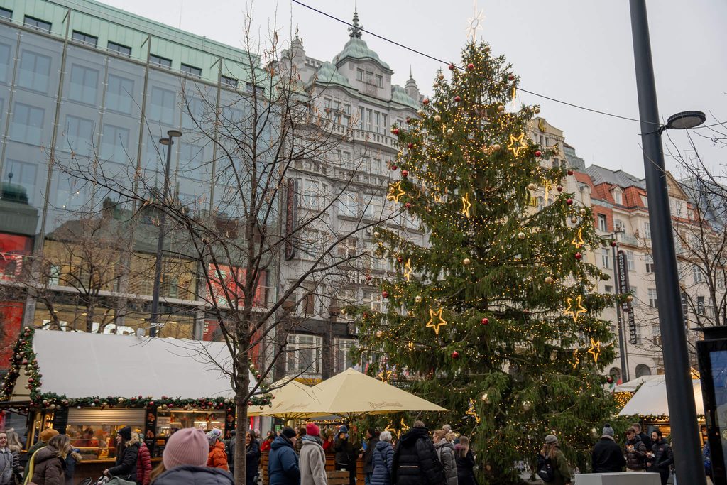 Wenceslas Christmas Market, prague